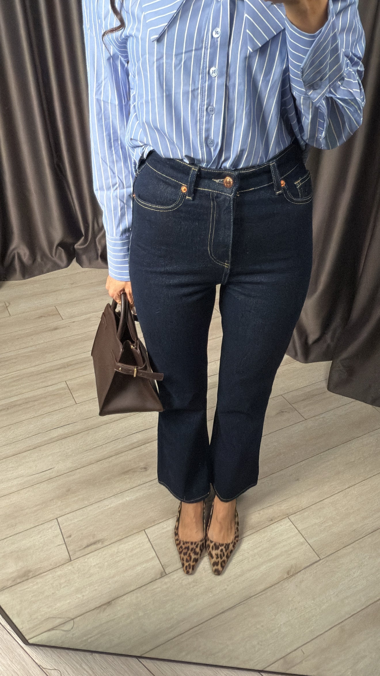 Marka Model İspanyol Paça Jean Pantolon