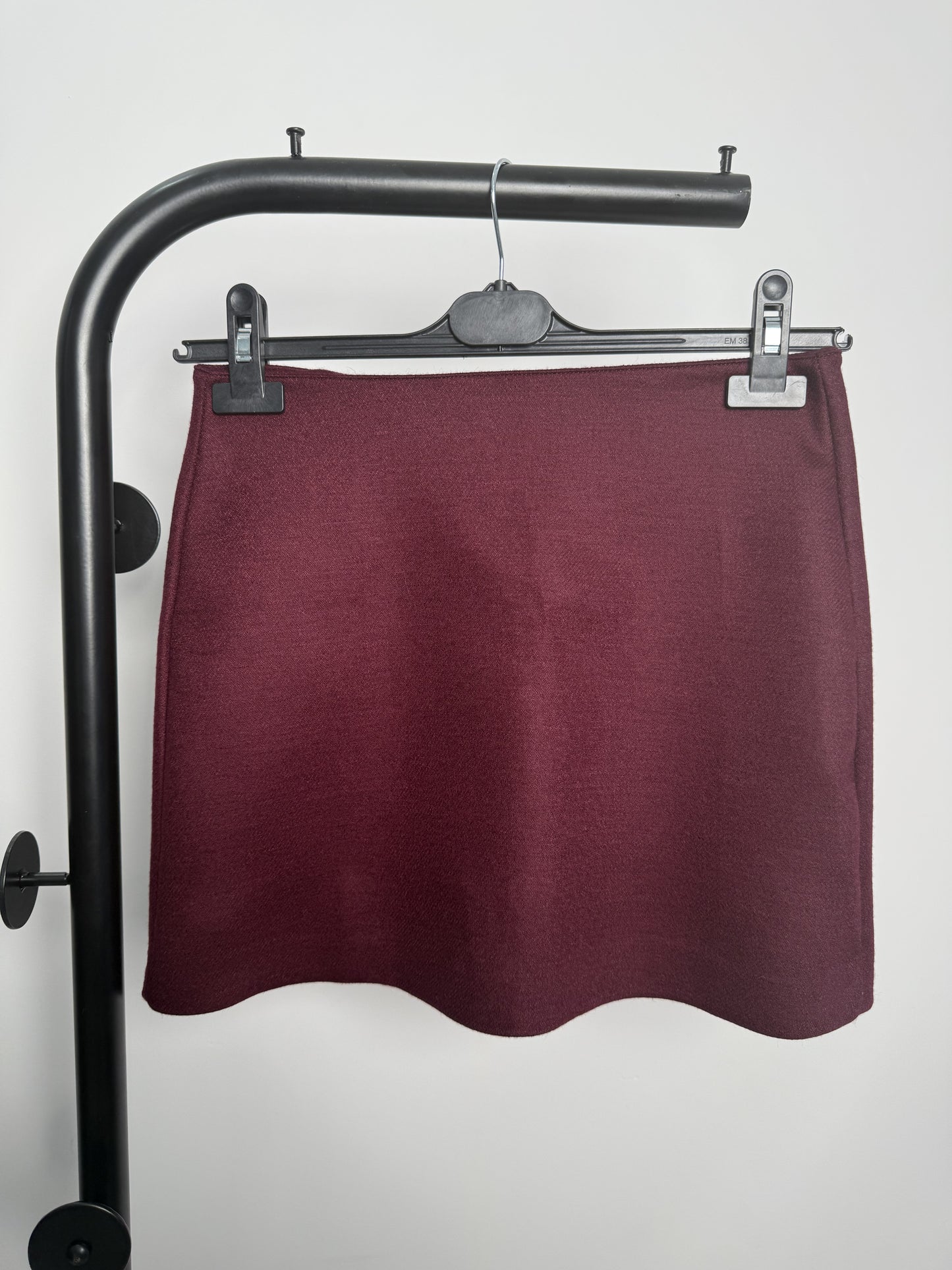 Bordo Kaşe Etek Ceket Takım