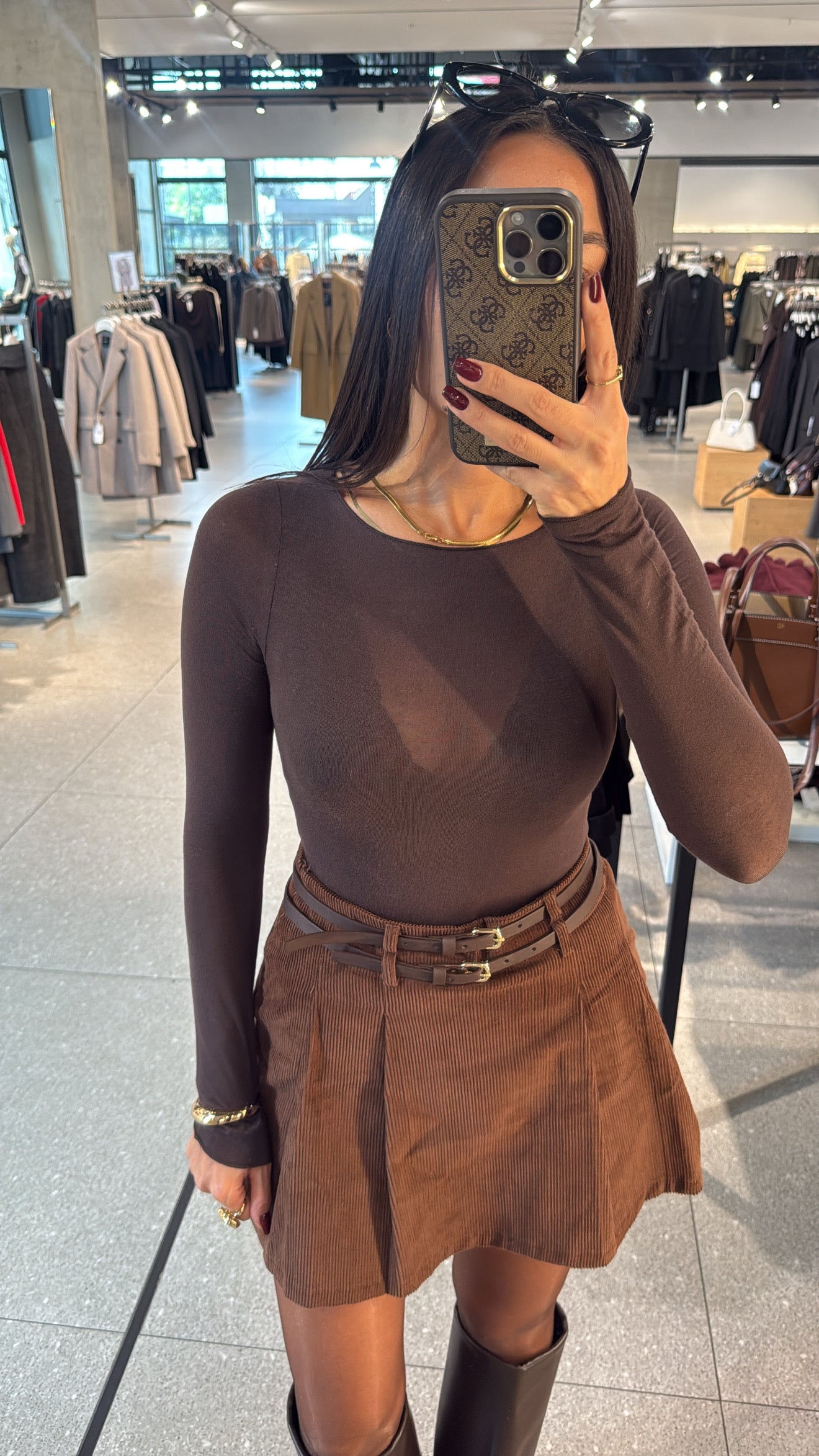 KAYIK YAKA MODAL KAŞMİR TRANSPARAN BLUZ