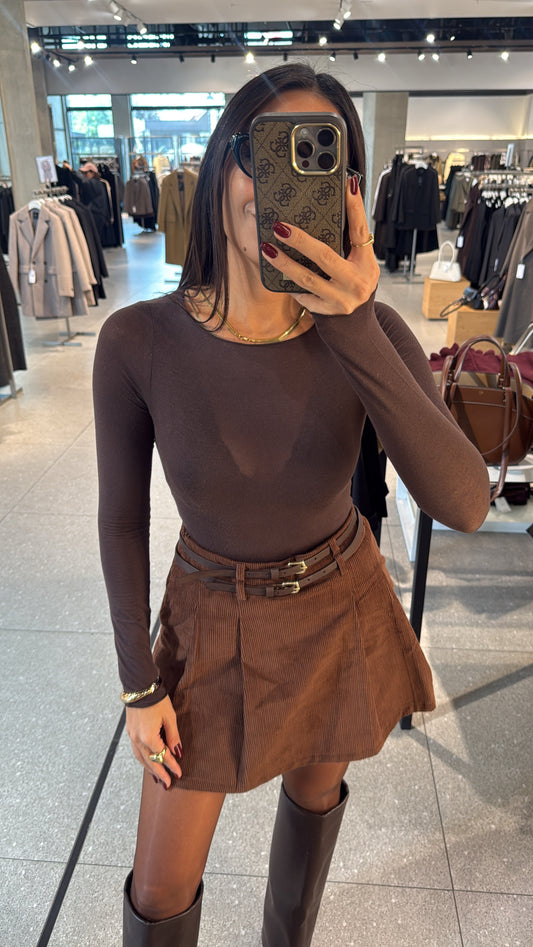 KAYIK YAKA MODAL KAŞMİR TRANSPARAN BLUZ